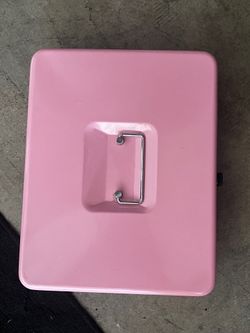 Pink money box