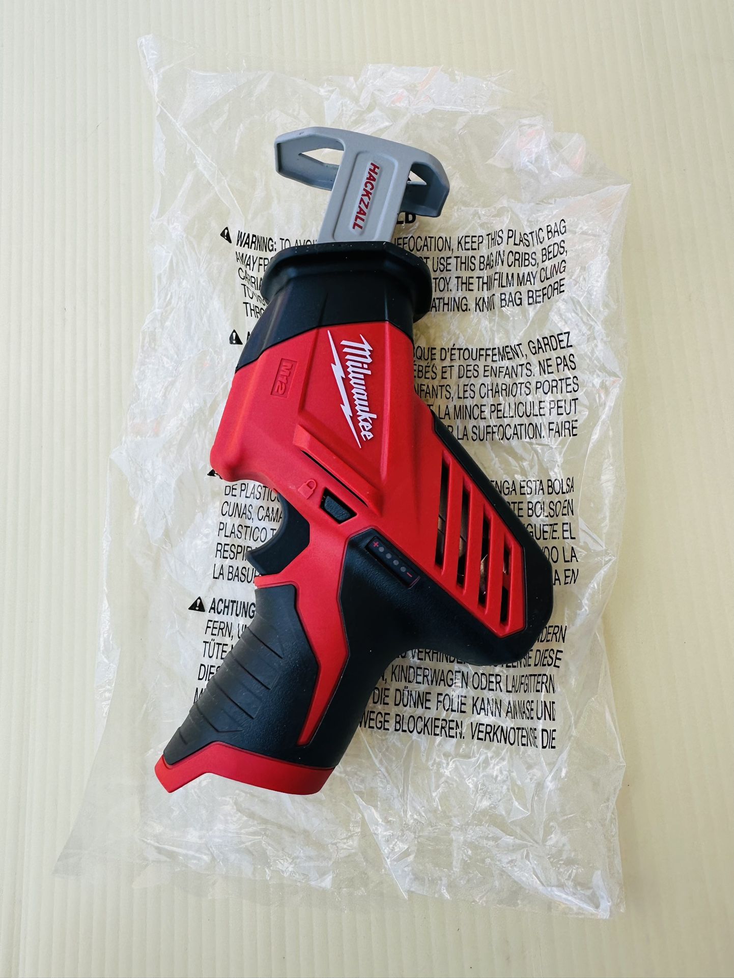 Milwaukee Reciprocating Saw 2420-20 M12 Hackzall 12V Li-Ion Cordless Sawzall New
