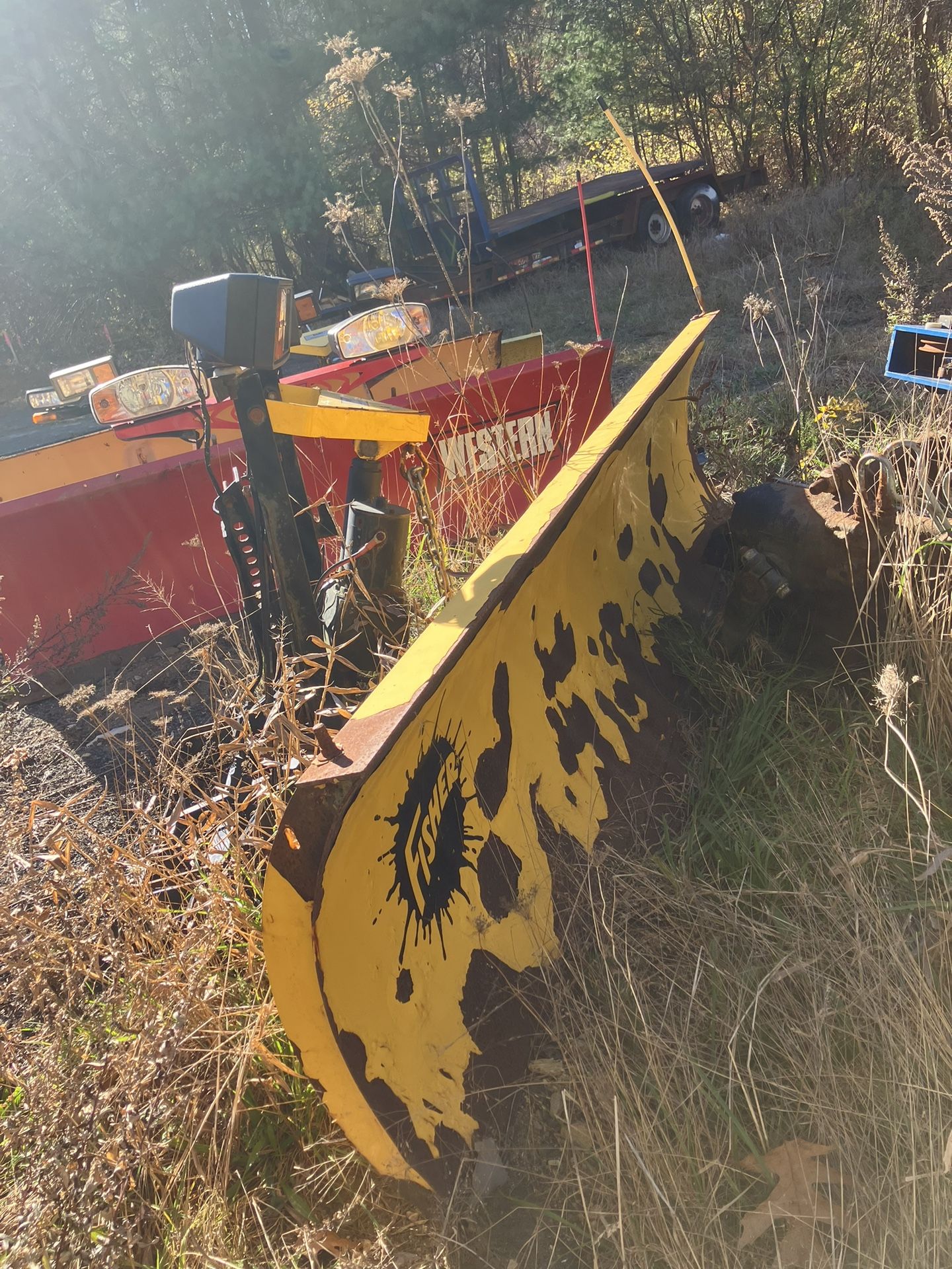 8 Foot Fisher Plow 2 Plug