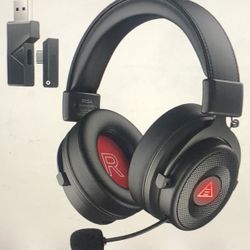 Wireless Gaming Headset With Microphone 