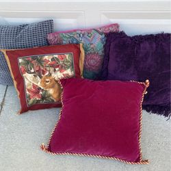Beautiful Decorative 5 Pillows $ 10 /1