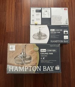Hampton Bay Conyer 20” 3-Speed Fan/ ventilador