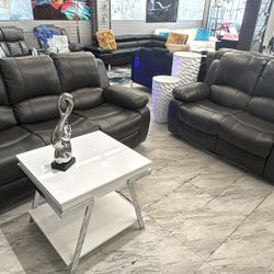 Sofá Y Loveseat Reclinable 