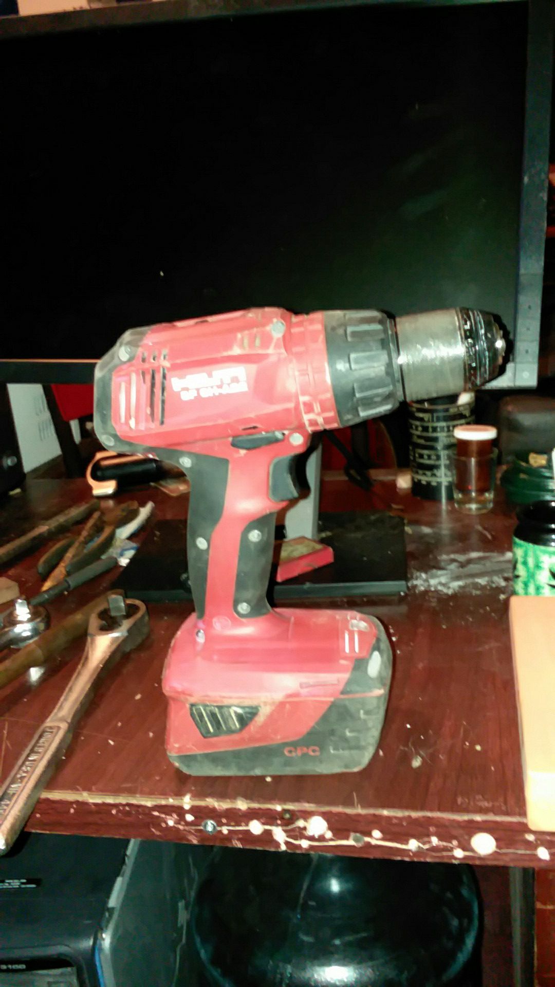 Hilti 22 volt hammer drill One battery no charger $120