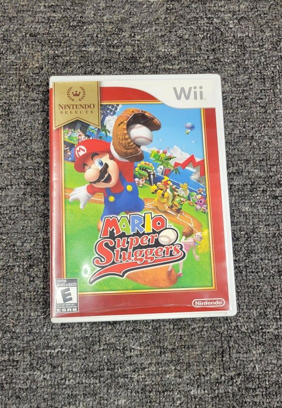 Mario Super Sluggers Nintendo Selects for Nintendo Wii