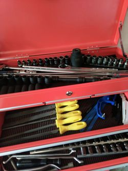 Tool box fully loaded