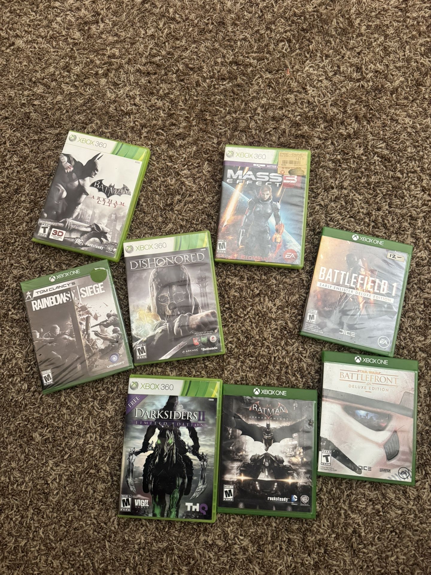 Xbox One And Xbox 360 Games