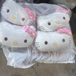 Hello Kitty Car Headrest Pillows