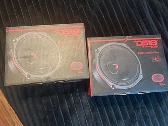 DS18 PRO-X694BM 6x9 Car Speakers Pair
