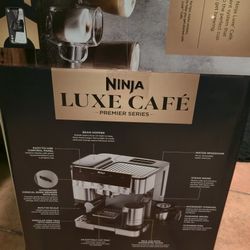 Ninja Luxe Café Premier Series 3-in-1 Espresso, Coffee and Cold Brew Machine