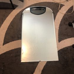 Vintage Beveled Mirror 18”w X 31.5” H