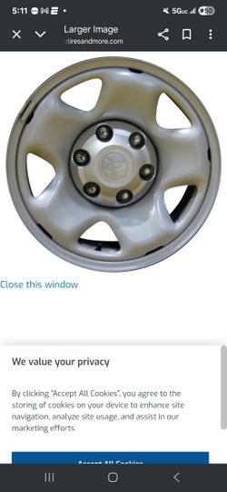 Set Of 4 Stock Tacoma Sr Rims With Lugnuts And Tps Sensors 