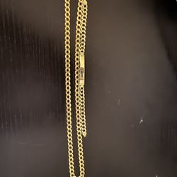Gold 14k Chain& Bracelet 