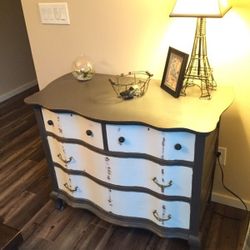 Tiger Oak Dresser