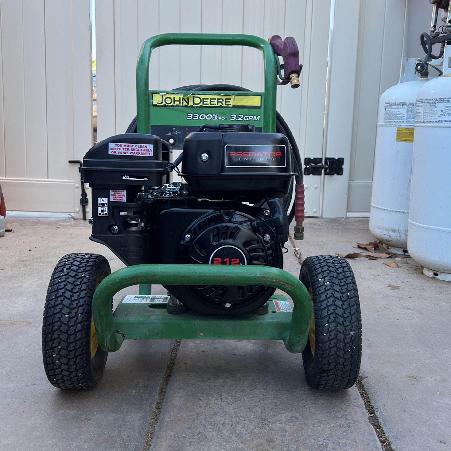 JOHN DEERE PRESSURE WASHER for Sale in Temecula, CA OfferUp