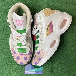 Reebok question mid candy land size 9men/10.5women