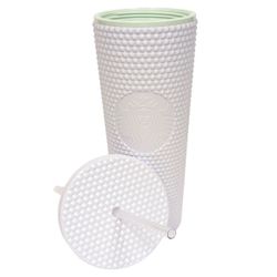 Starbucks Bling 24oz Venti Cold Cup Plastic Tumbler Double Wall & Reusable Straw