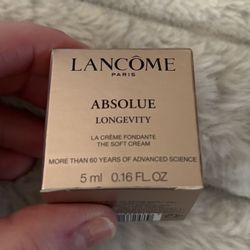 NEW LANCÔME ABSOLUE LONGEVITY SOFT CREAM ANTI AGING FACE MOISTURIZER $15!!