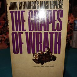 John Steinbeck's Masterpiece "The Grapes Of Wrath"  ( Vintage 1969 )