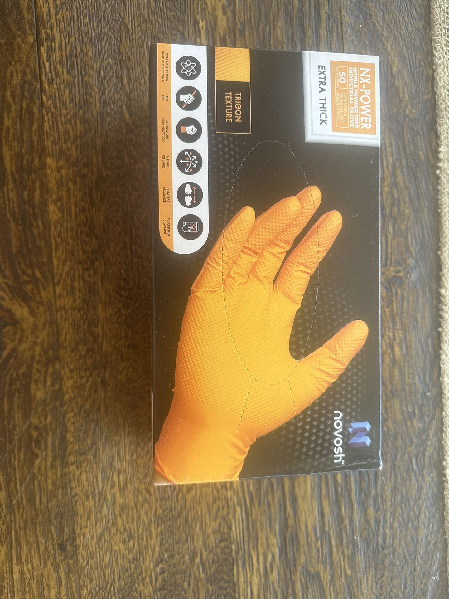 Novosh Industrial Gloves (Powder Free)