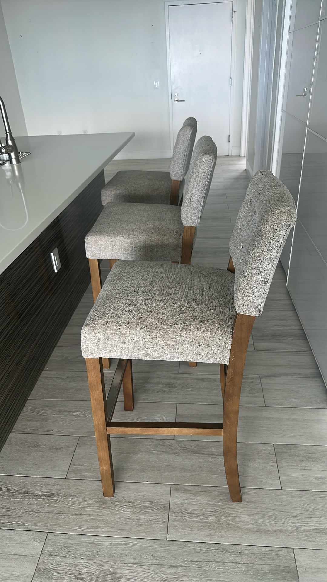 Three Bar Stools