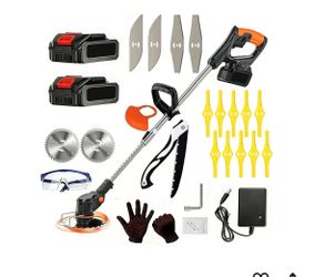 Cordless Weed Wacker Effortless Grass Trimmer