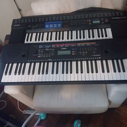 Casio And Yamaha Keyboards 