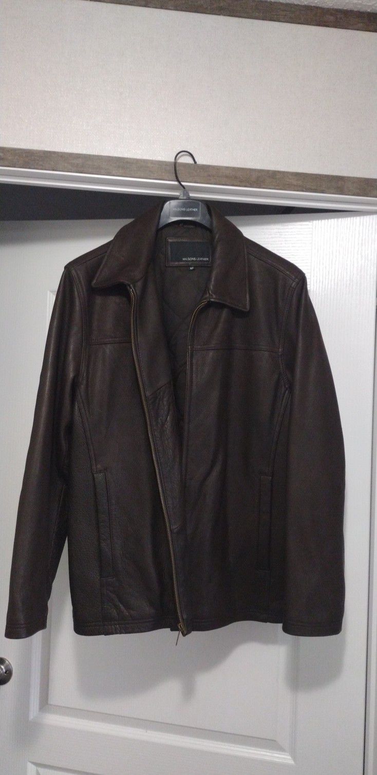 Wilson leather coat 