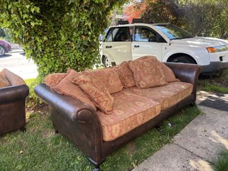 Couch and love seat