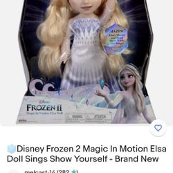 Magic In Motion Elsa Doll