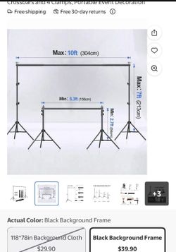 Background frame