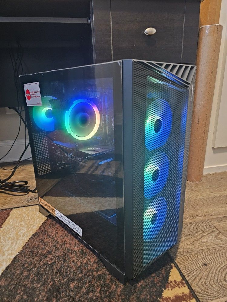 RTX 4070 MSI Gaming Pc Ryzen 8700f, 32gb ddr5, 1tb ssd, Windows 11 Computer Desktop. Price is Firm