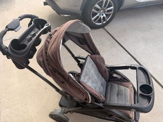 Sit and stand stroller