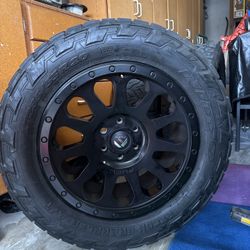 Truck wheels and tires