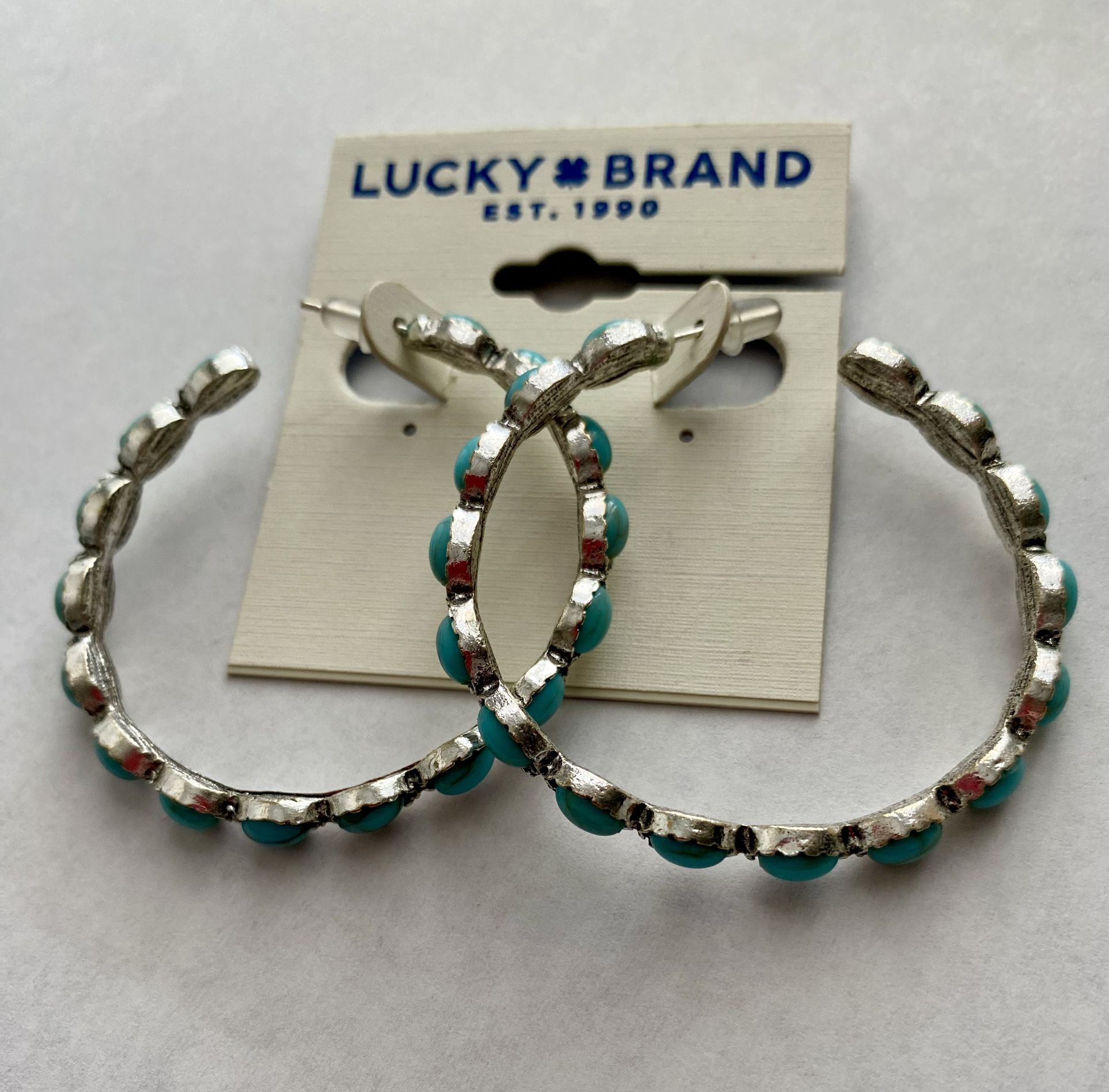 Lucky Brand Hoop Earrings 