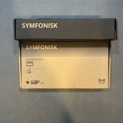 NEW IKEA SYMFONISK SPEAKER SHELF WITH WIRELESS CHARGER
