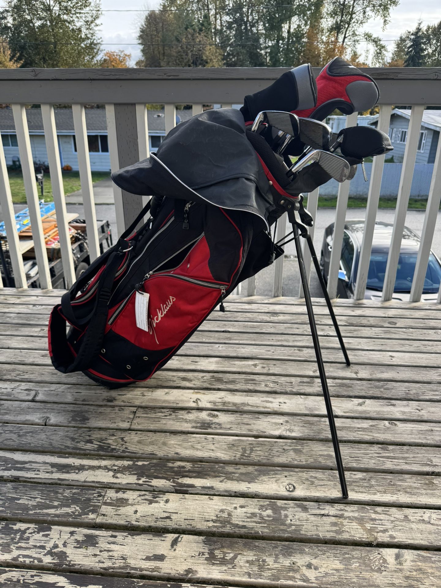 Golf Bag And Clubs