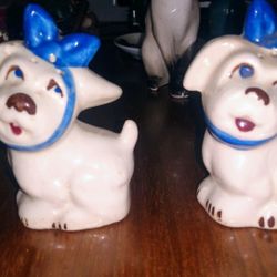 Antique 1950s Salt & Pepper Shakers