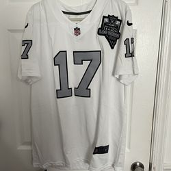 NFL Davante Adams Stitched Jersey White Adult Small