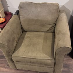 Sleeping Sofa With A Chair 
