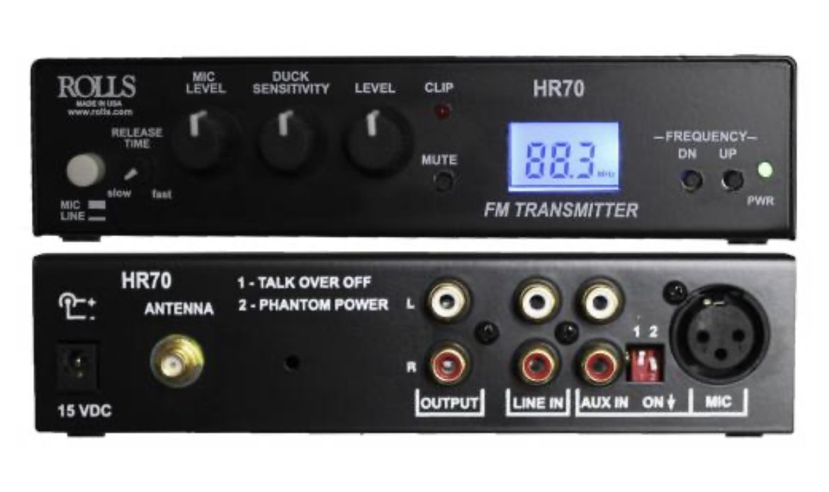 Rolls FM Broadcast Transmitter 0.5