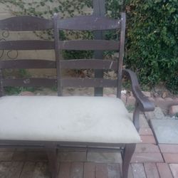 Wood Bench