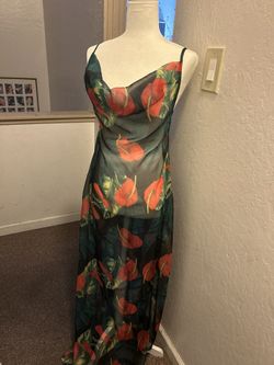 Floral Beach Dress Cover Up