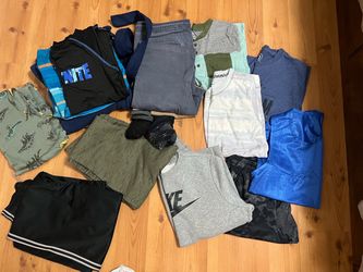 Bundle of boys clothes size 12/14