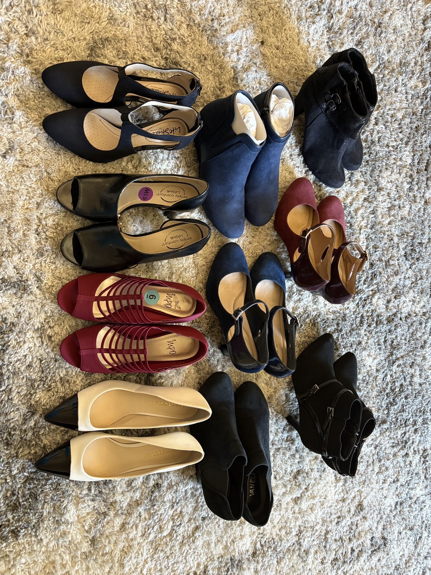 Heels Lot Women’s 6 And 6.5