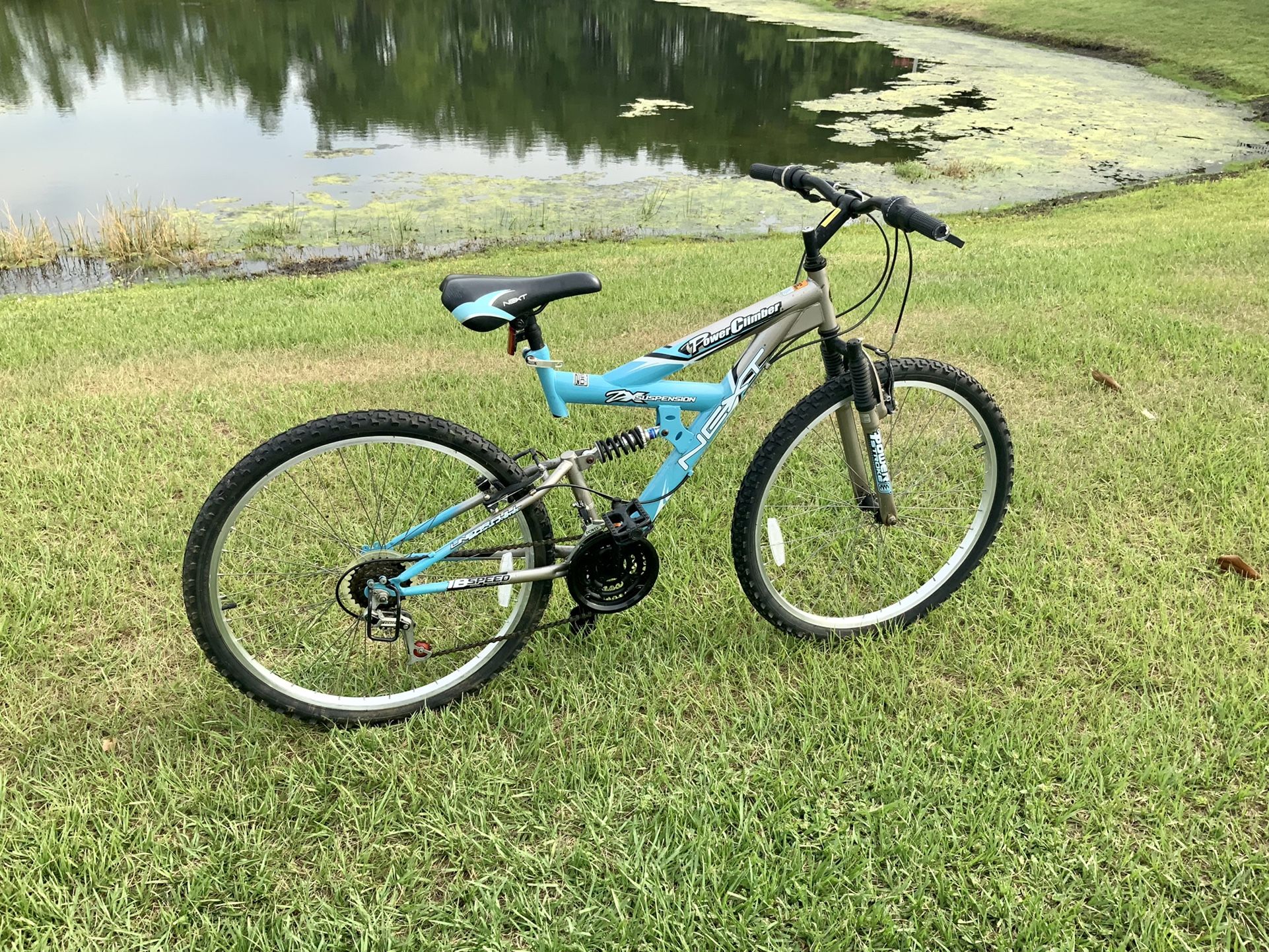 Power climber zx suspension bike deals