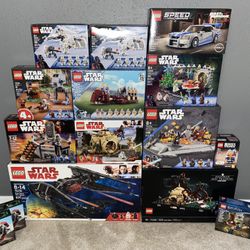 Lego Star Wars, Harry Potter, Speed Champions 