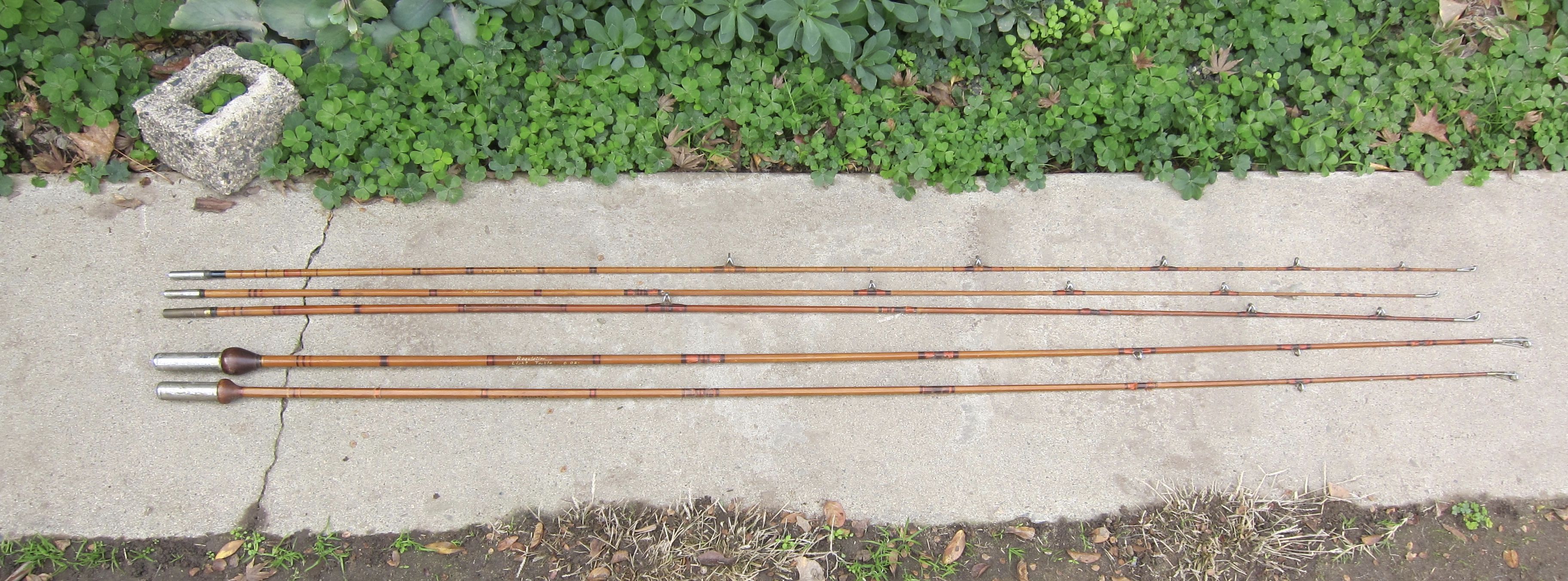 Vintage Bamboo Fishing Poles