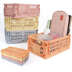Colorful Folding Baskets