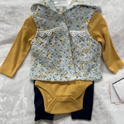 Infant 3piece Fall Outfit